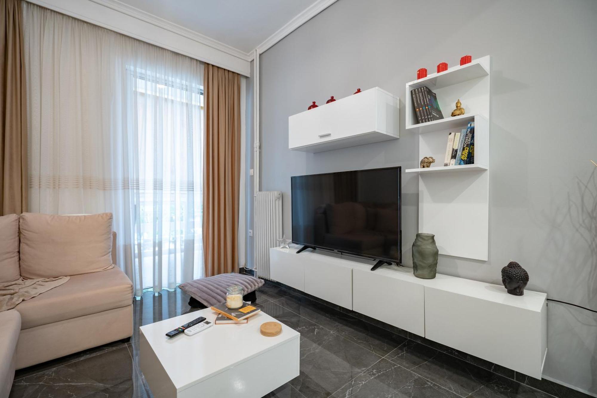 Neo Irakleio Train St. 1 Bedrm 4 Pers. Apartment Aten Exteriör bild