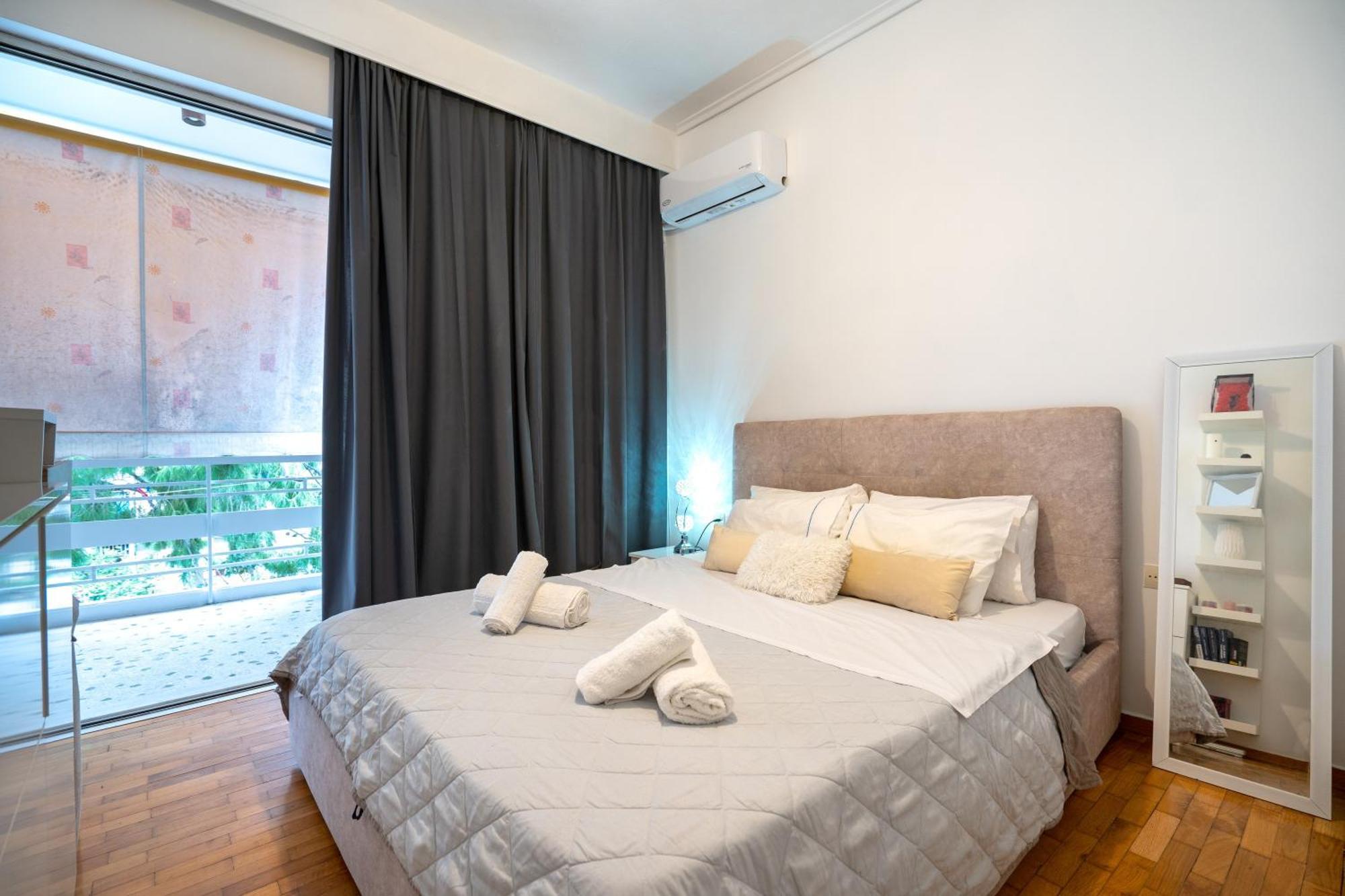 Neo Irakleio Train St. 1 Bedrm 4 Pers. Apartment Aten Exteriör bild